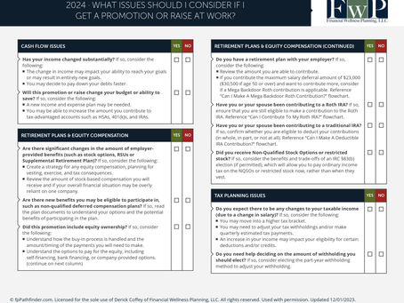 Things to Consider if You Receive a Promotion or Raise