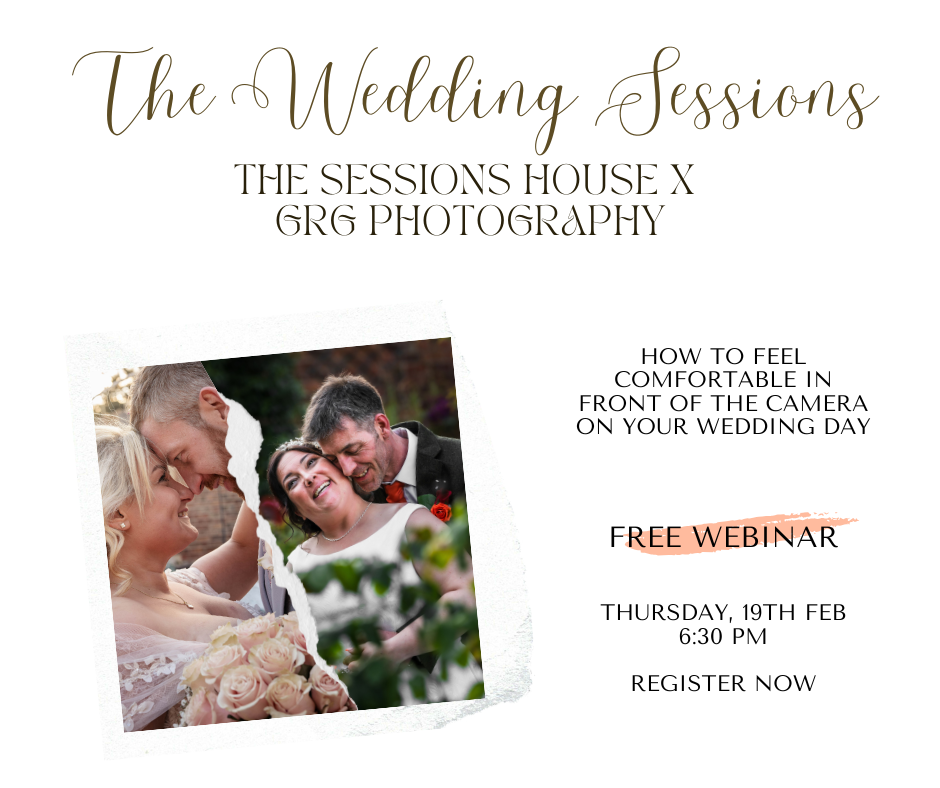 The Wedding Sessions: 'How to Feel Comfortable in Front of the Camera' with GRG Photography