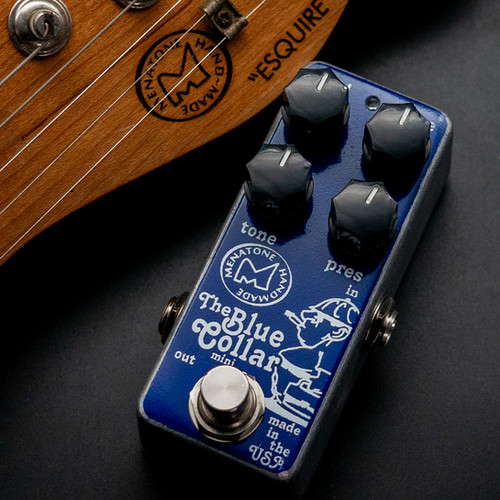ギター Menatone the Blue Collar overdrive 2012 Menatone Blue Collar Overdrive 2012 Used Guitar Effect Pedal