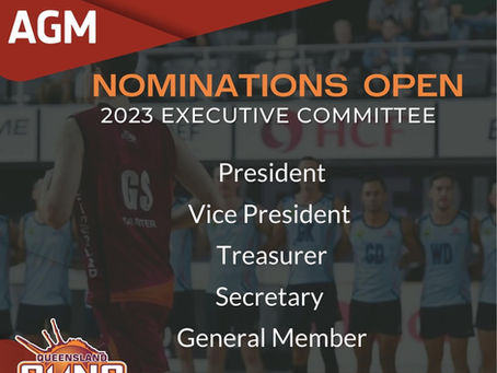 Nominations for 2023 Executive NOW OPEN!