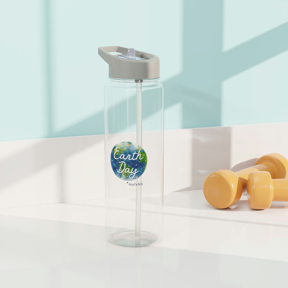 Thumbnail: Tritan Water Bottle - earth day 24x7x365