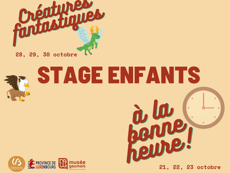 Stages de l'automne