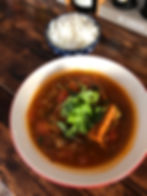Tofu and eggplant