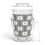 Thumbnail: Black & White Ankara Print Ice Bucket with Tongs