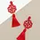サムネイル： India Tassel Earrings