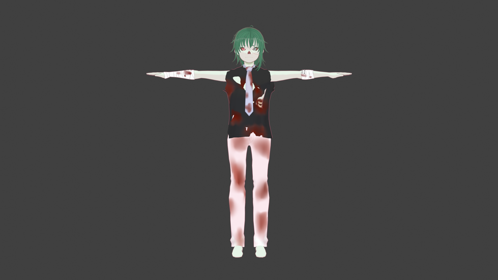 Zombie boy renderF