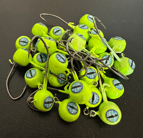 Freestyle Wire Keeper Crappie Jig Heads (Pack of 5) | Slab City Jigs