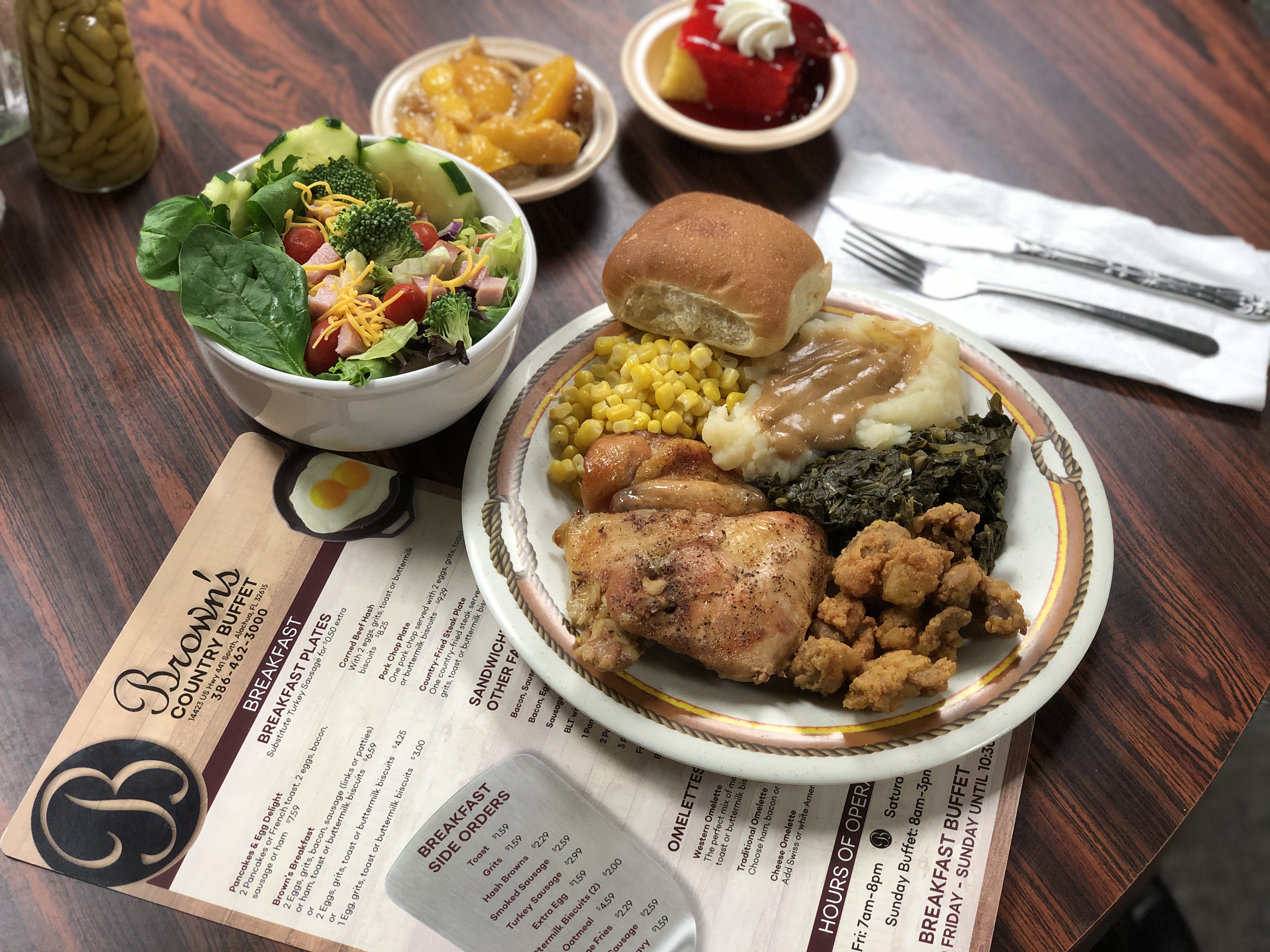 Brown's Country Buffet Alachua, Florida United States