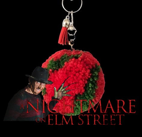 Nightmare on Elm Street Inspired Pompom