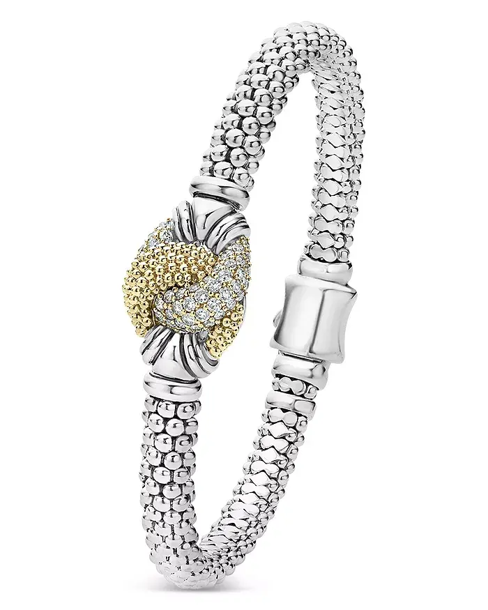 LAGOS CAVIAR DIAMOND KNOT Bracelet