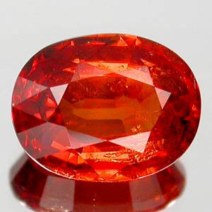 4.96 carat Orange Red Spessartine GARNET UNTREATED