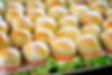 mini sanduíches