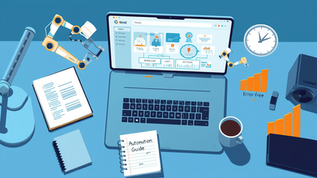 工作流程自動化指南：節省30%工時並提升效率