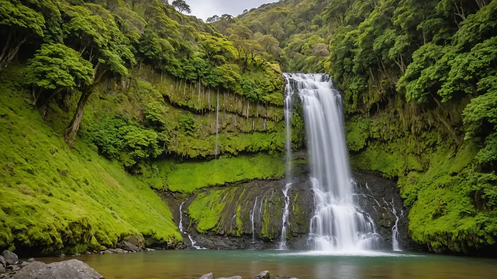 Purakaunui Falls in the Catlins