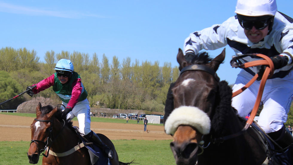 A close-up view of Jasmin Des Blins (right) (Graham Fisher)