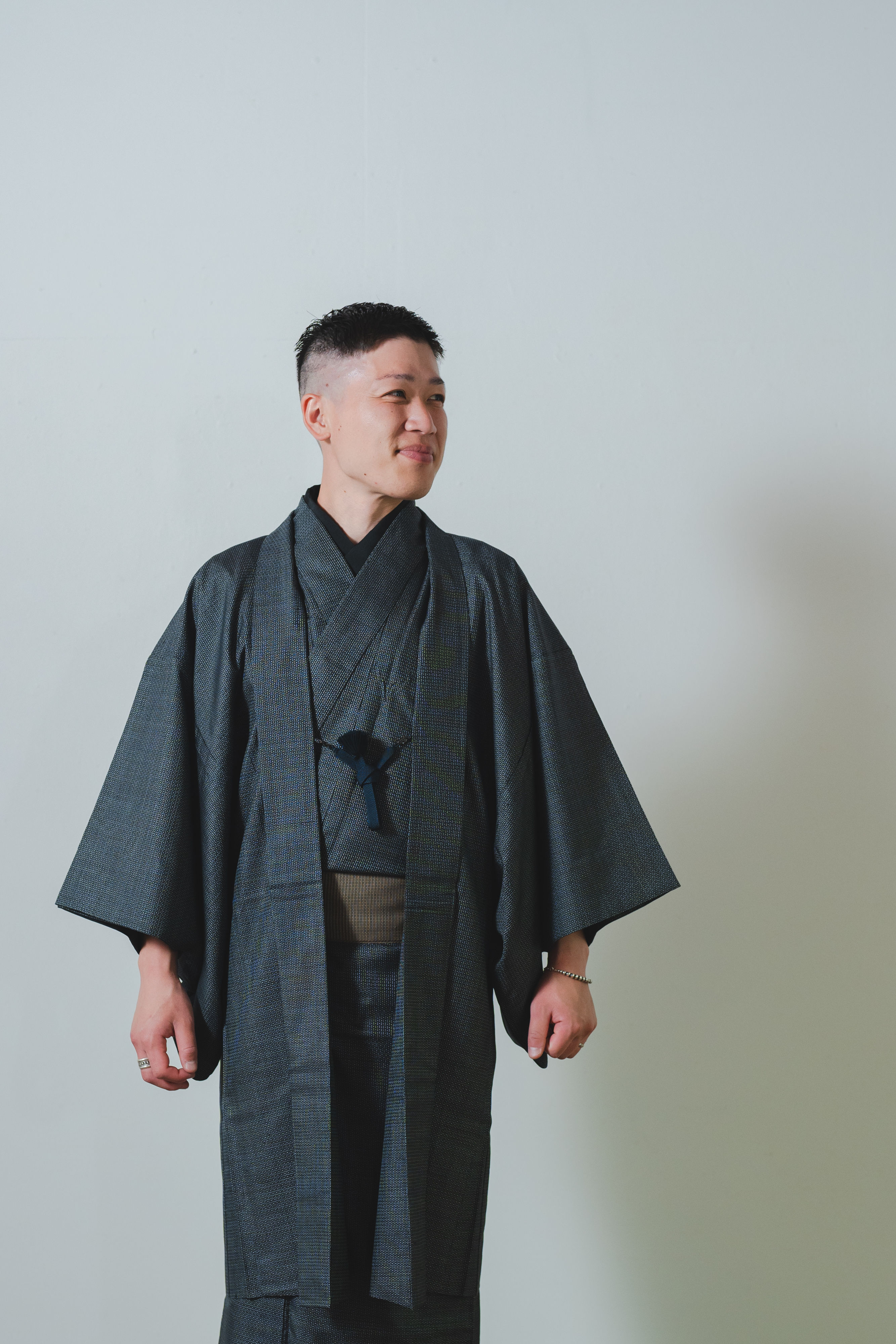 パパキモノ　グレー