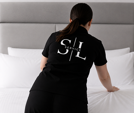 SL Service Reinigungsteam bei der Airbnb Reinigung in Berlin