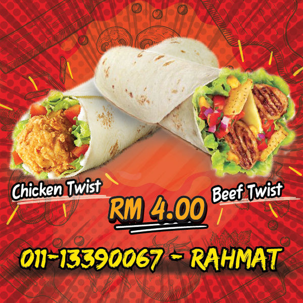 Chicken/Beef Twist (4x4)