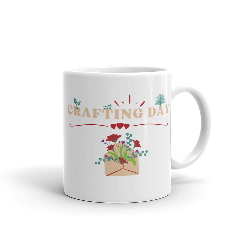 Thumbnail: Crafting Day Coffee Mugs: Art Cup