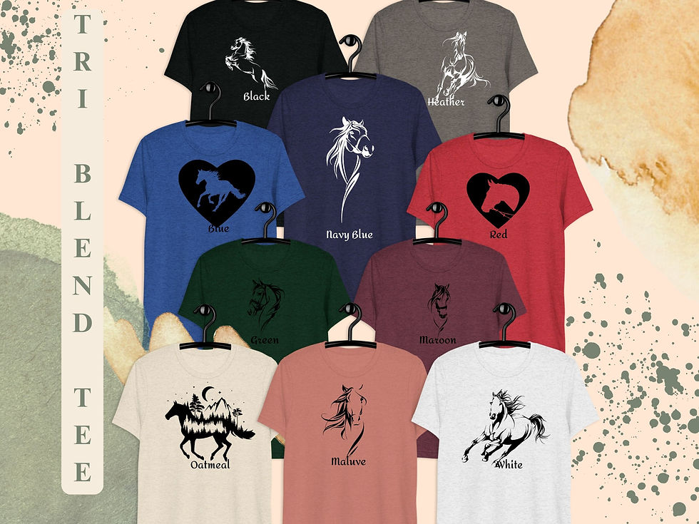 Thumbnail: Personalized Horse Shirts, Customizable Horse Hoodie, Horse Name Tee - MySkyPet