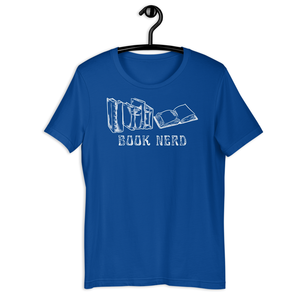 Thumbnail: Book Nerd Tee: Reading T-shirts