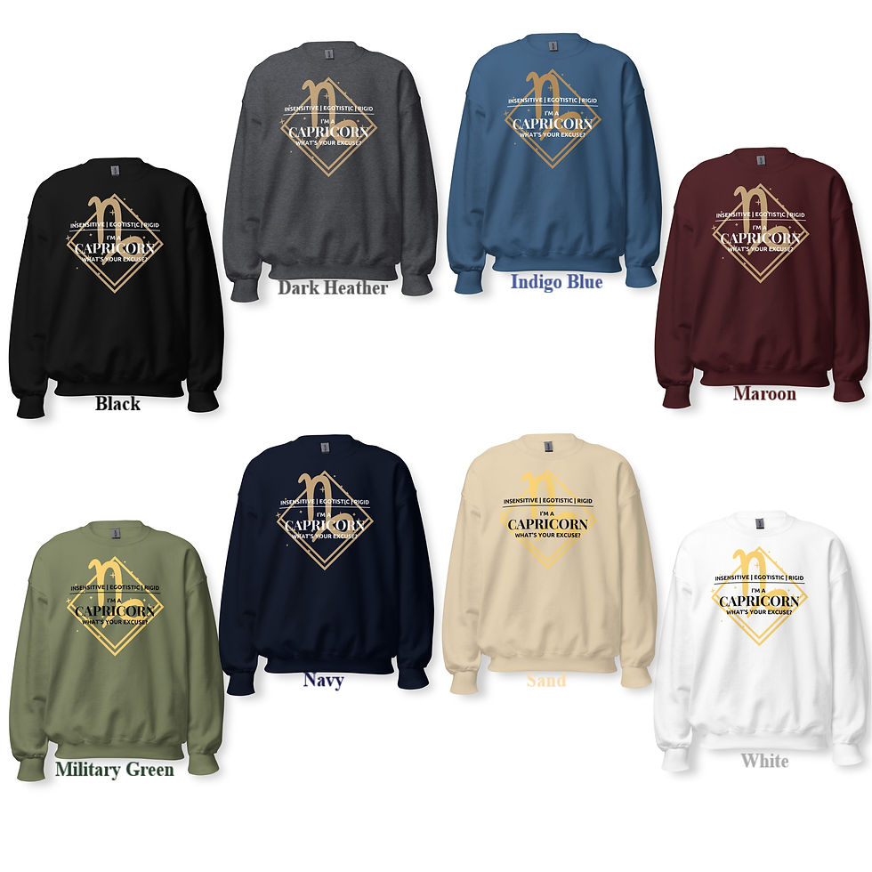 Thumbnail: 12 Zodiac Sweatshirts: Funny Sarcastic Astrology Signs