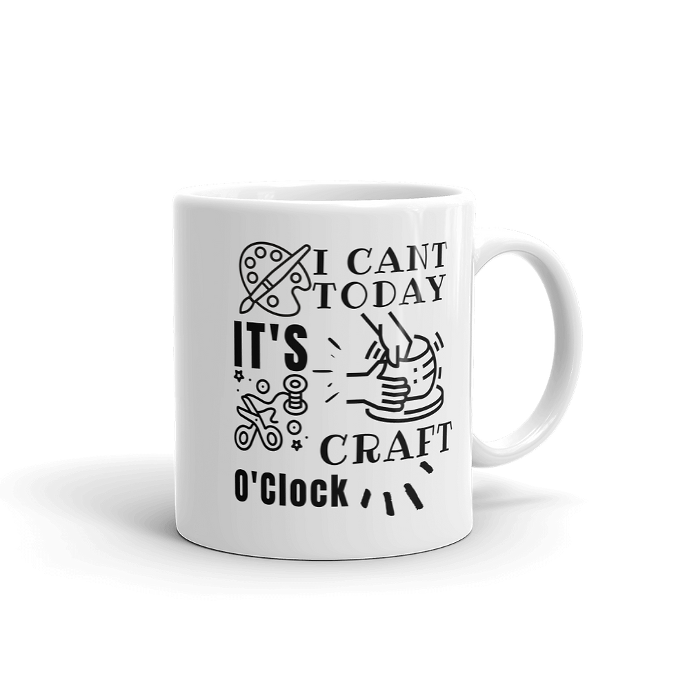 Thumbnail: Crafting Day Coffee Mugs: Art Cup