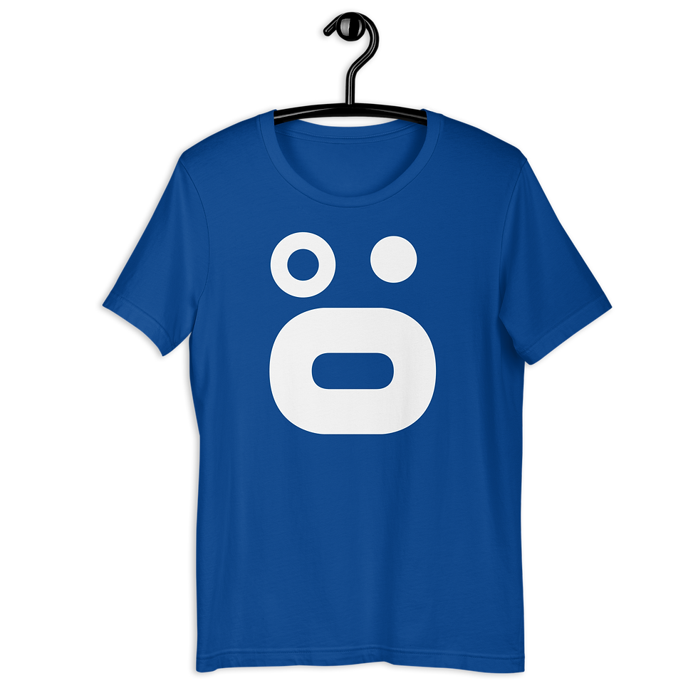 Thumbnail: Funny Awkward Face Emote Tee Emote Badge Shirt - A.SAP