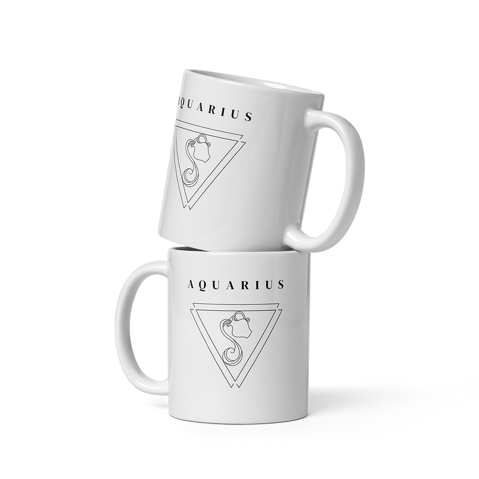 Thumbnail: 12 Astrology Star Sign Ceramic Mugs: Zodiac Signs Coffee Mugs