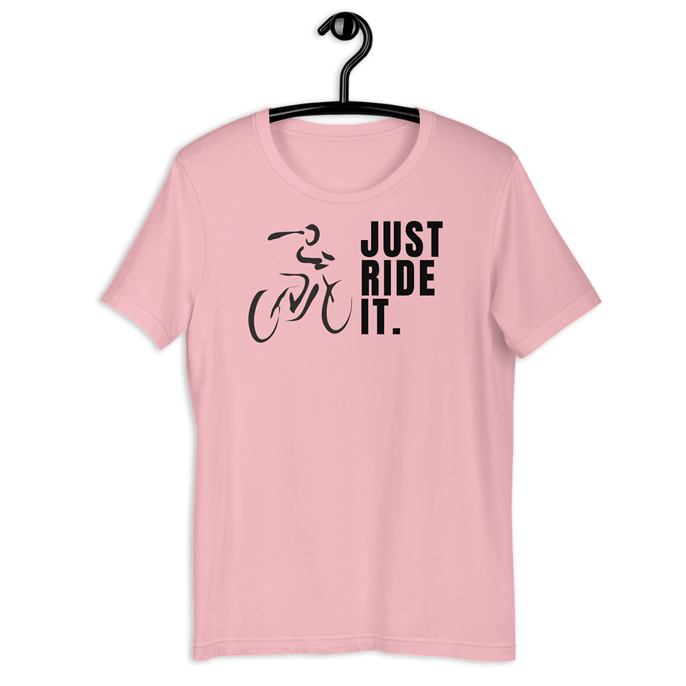 Thumbnail: Just Ride It Bike Shirts: Bicycle Tee - Elon Reeves Arts