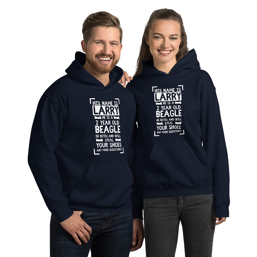 Thumbnail: Custom Dog Hoodie . Name Years Breed Sweatshirt