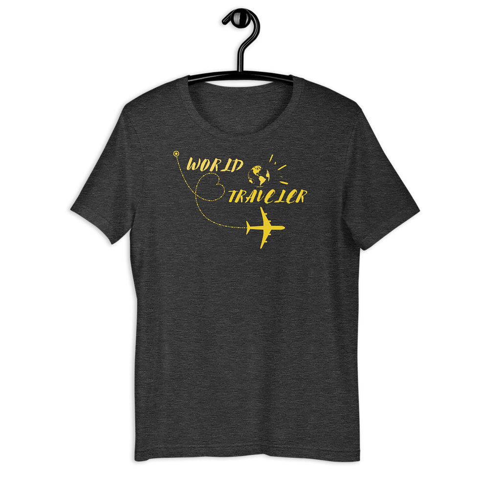Thumbnail: World Traveler T-shirt: Work Travel Repeat Tee
