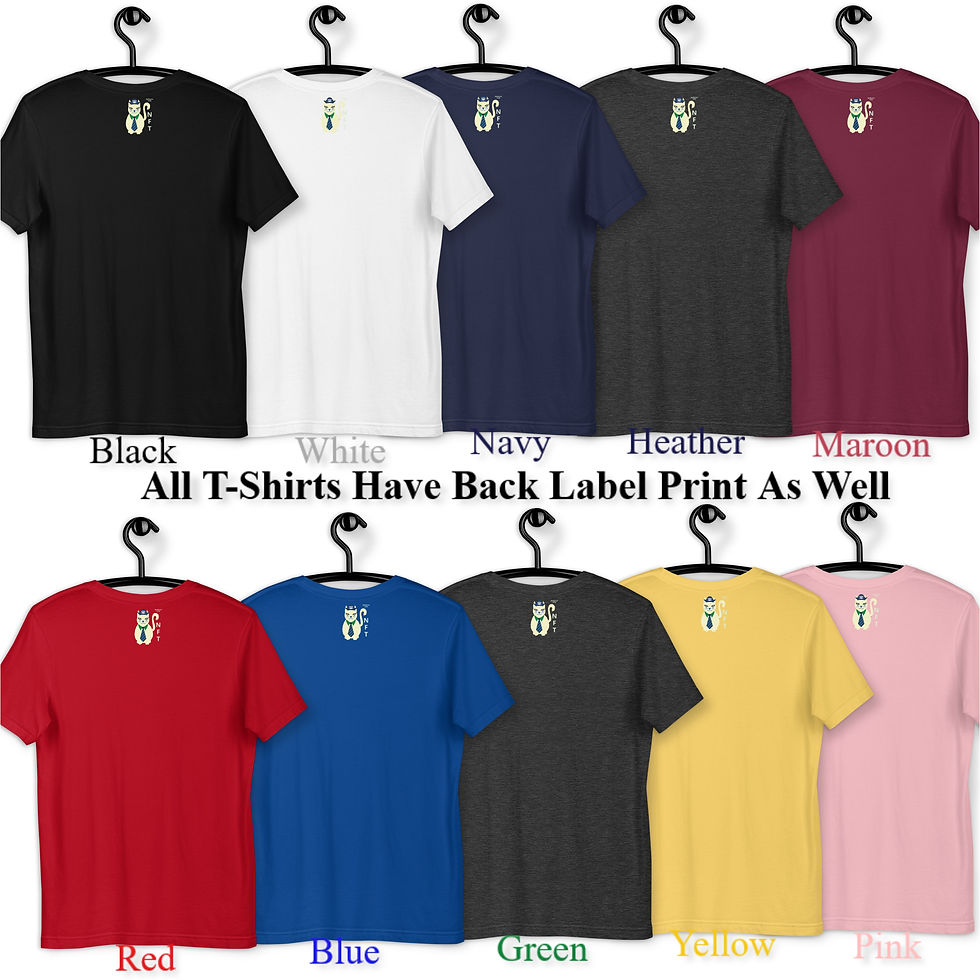 Thumbnail: NFT Cat T-shirt, OpenSea Original Cat Token - MySkyPet