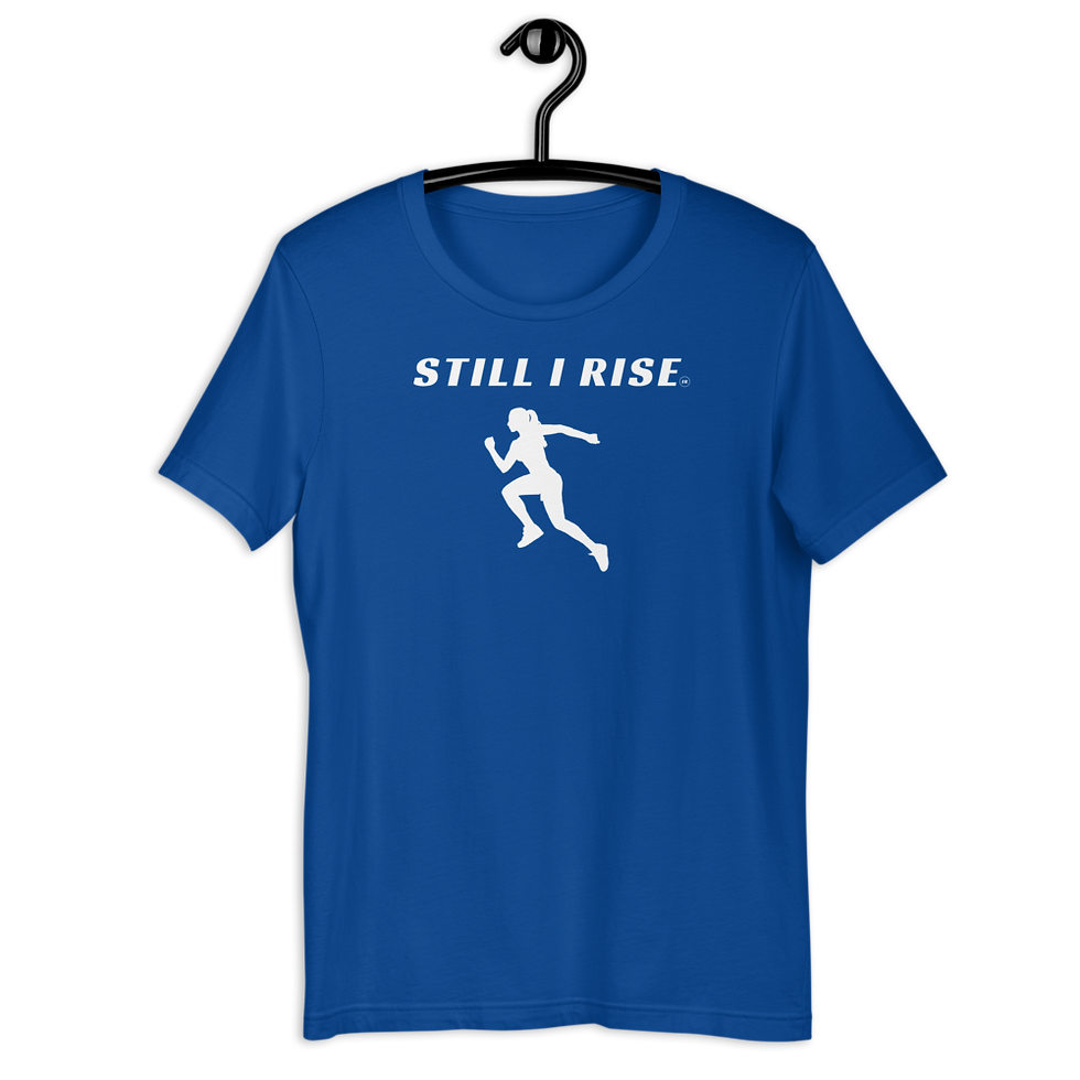 Thumbnail: Woman Running Sprint Tee: Motivation Runner Tee - Still I Rise