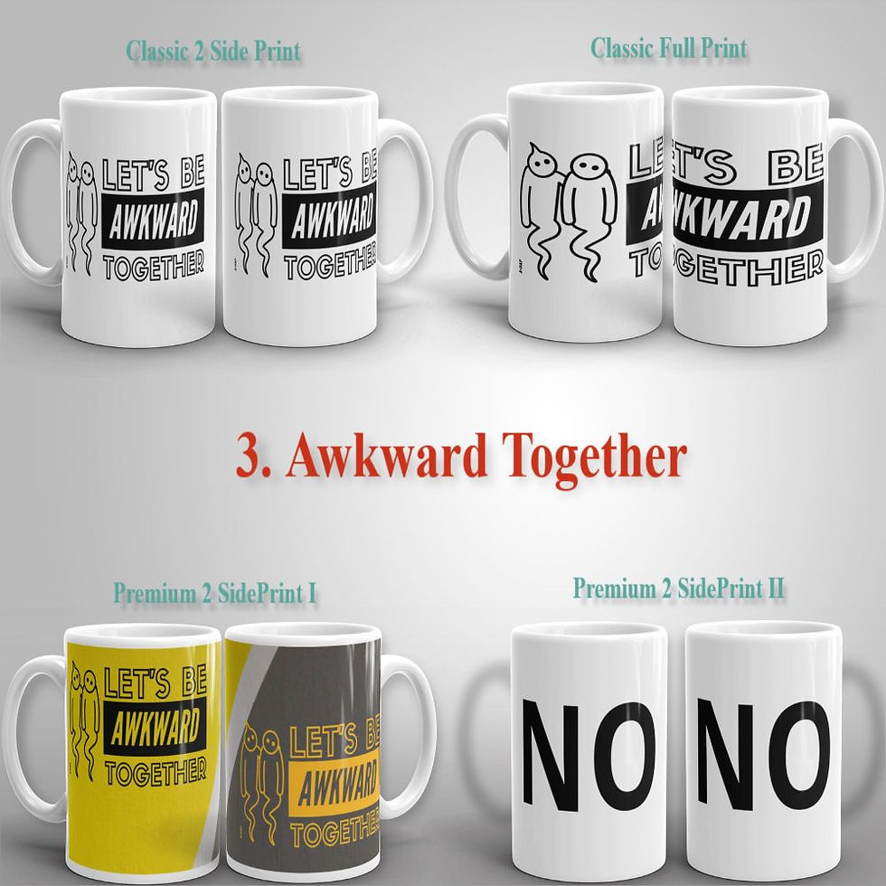 Thumbnail: Awkward TOgether  Coffee Mugs