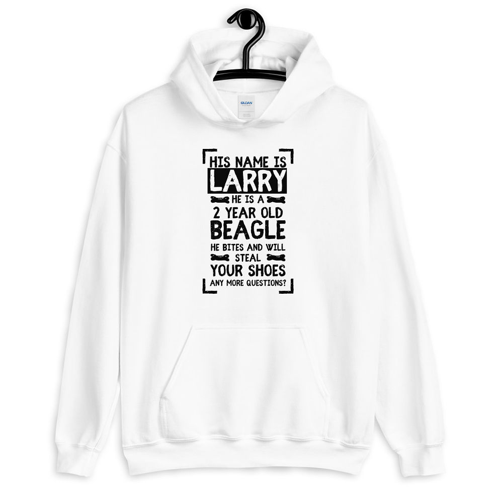 Thumbnail: Custom Dog Hoodie . Name Years Breed Sweatshirt