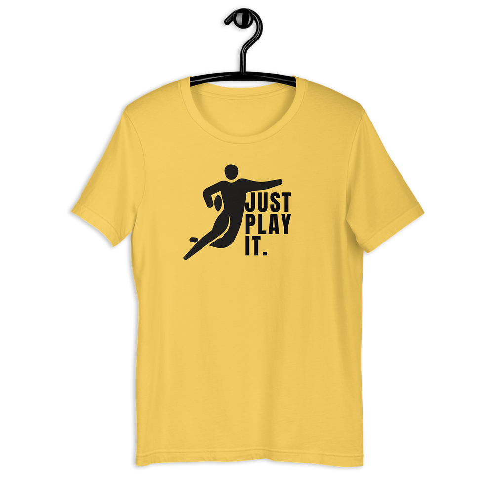 Thumbnail: Rugby Player Tee: Rugby Tee - Just Play It Shirts - Elon Reeves Arts