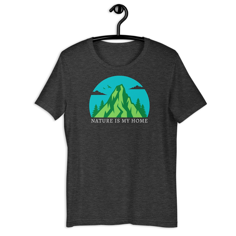 Thumbnail: Nature Is My Home Tee: Mountain T-shirt