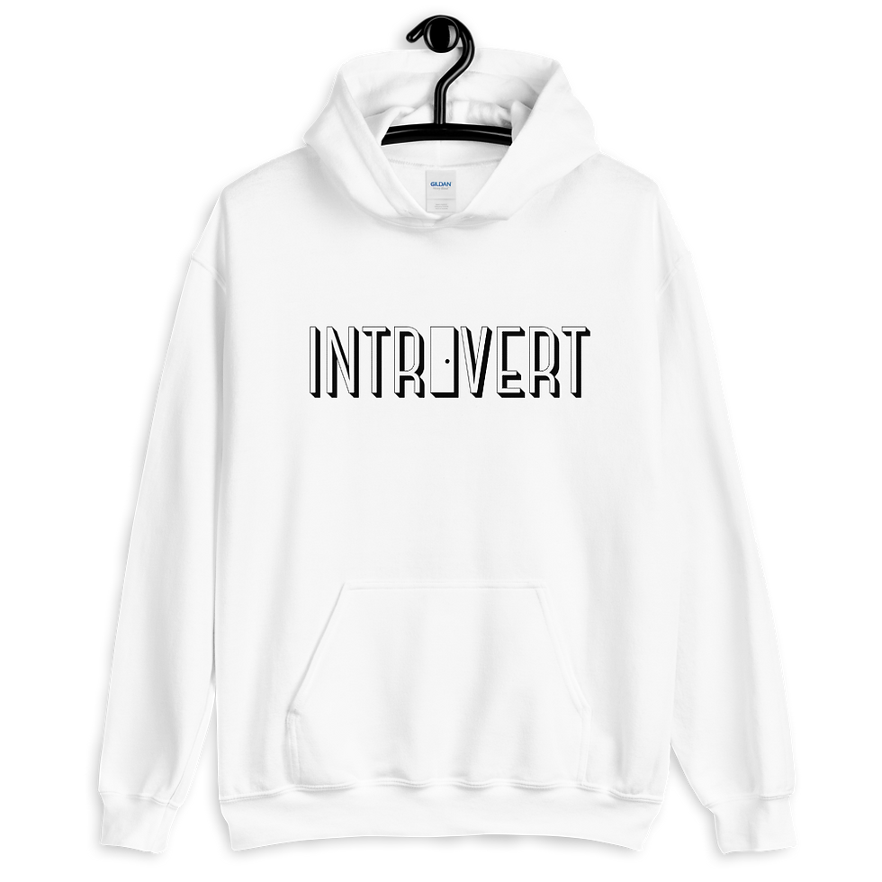 Thumbnail: Introvert Hoodie Antisocial Person Style - A.SAP