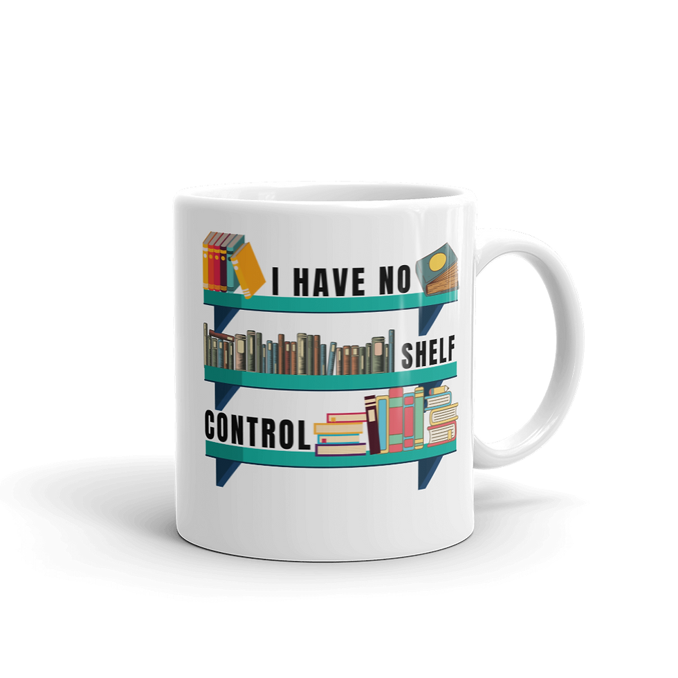Thumbnail: Book Lover Coffee Mugs: Bookaholic, No Shelf Control, One More Chapter