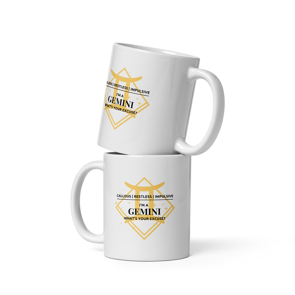 Thumbnail: 12 Zodiac Signs Coffee Mugs: Astrology Star Sign Ceramic Mugs