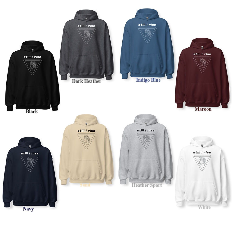 Thumbnail: 12 Zodiac Hoodies: Still I Rise Motivational Star Signs