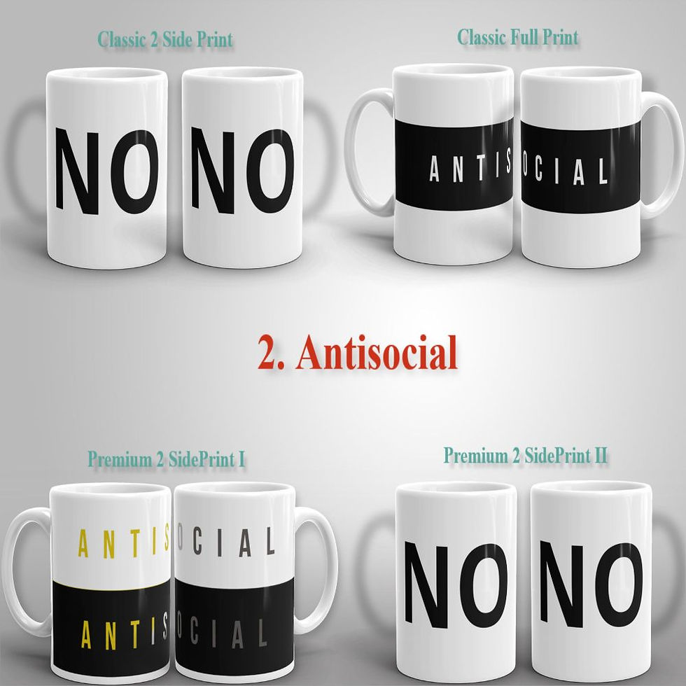 Thumbnail: Antisocial  Coffee Mugs