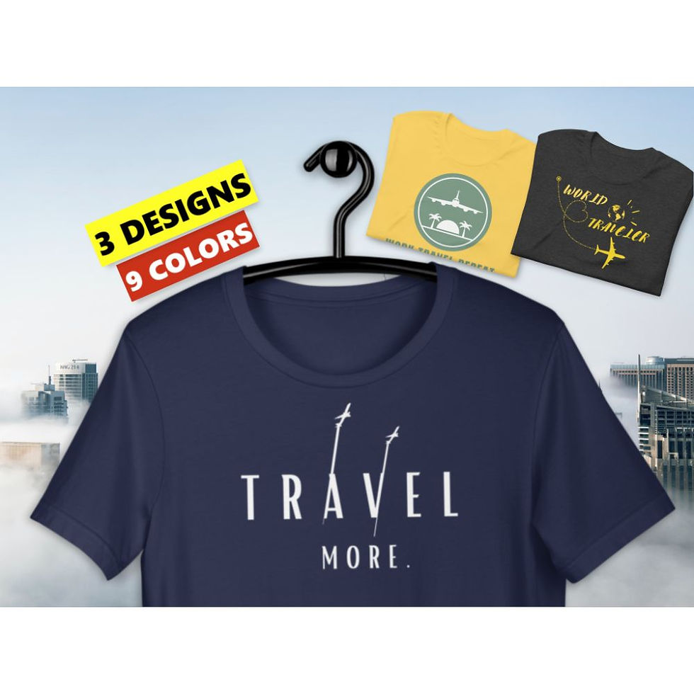 Thumbnail: Travel More T-shirts: Airplane Mode Tee