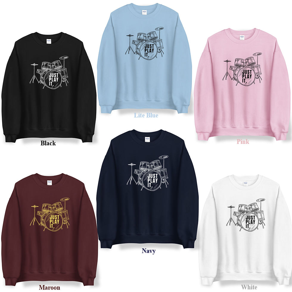 Thumbnail: Drum and Piano Sweatshirts: Comfy Styles for Music Lovers