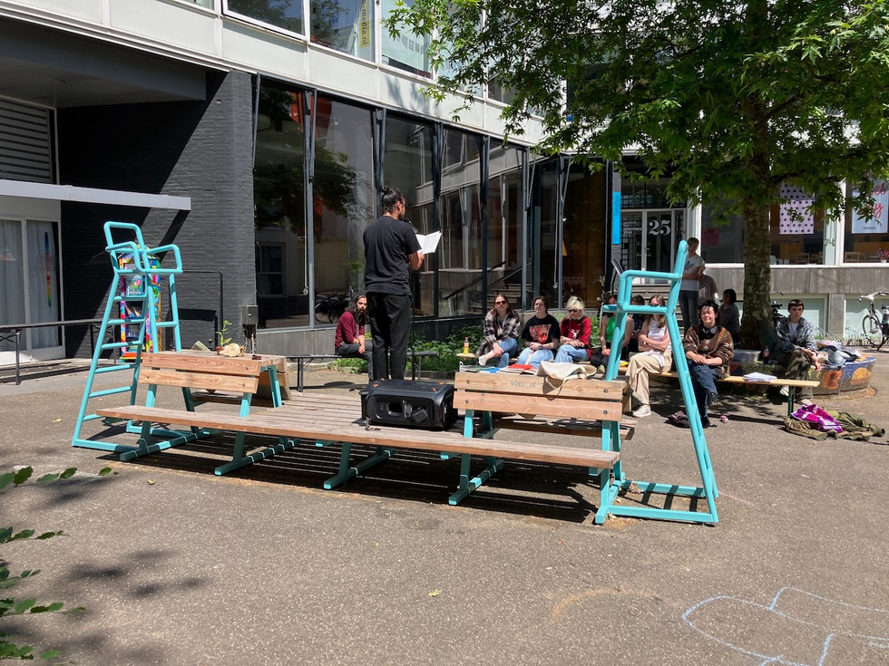 Stad als speeltuin op het Betaplein in Heerlen