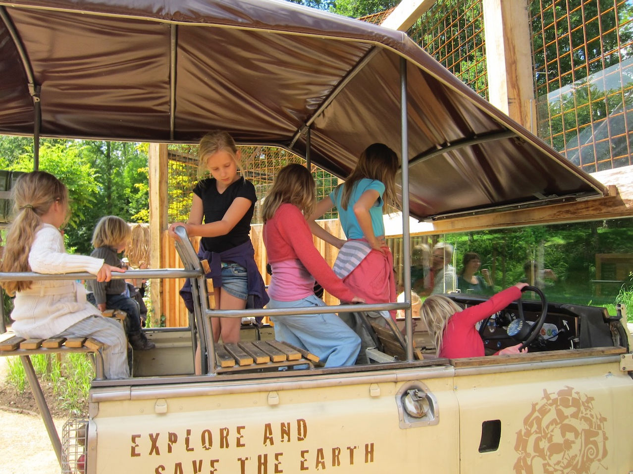Op Safari in het GaiaPark