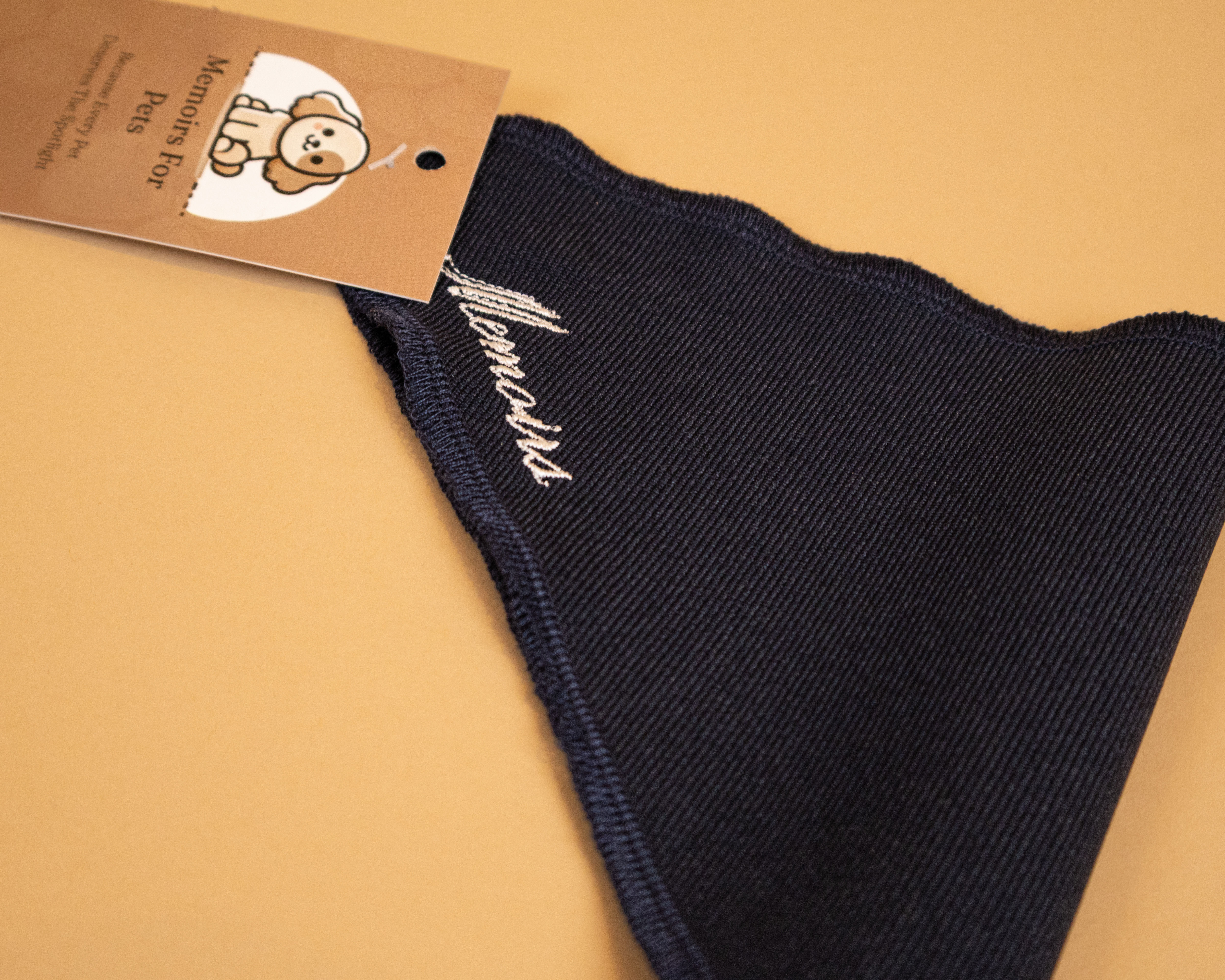 polyester dog bandana designed for durability