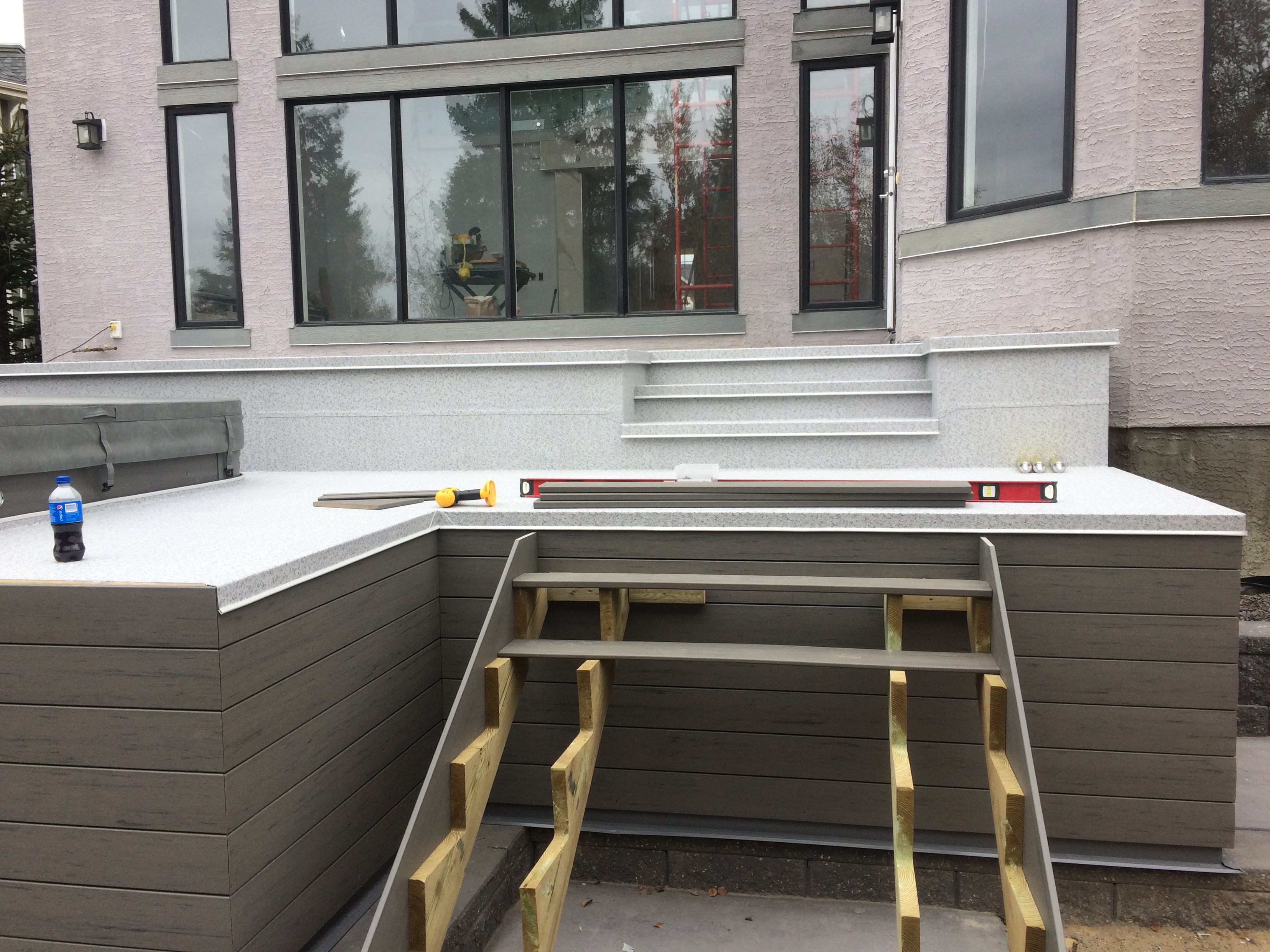 Vinyl decking project calgary