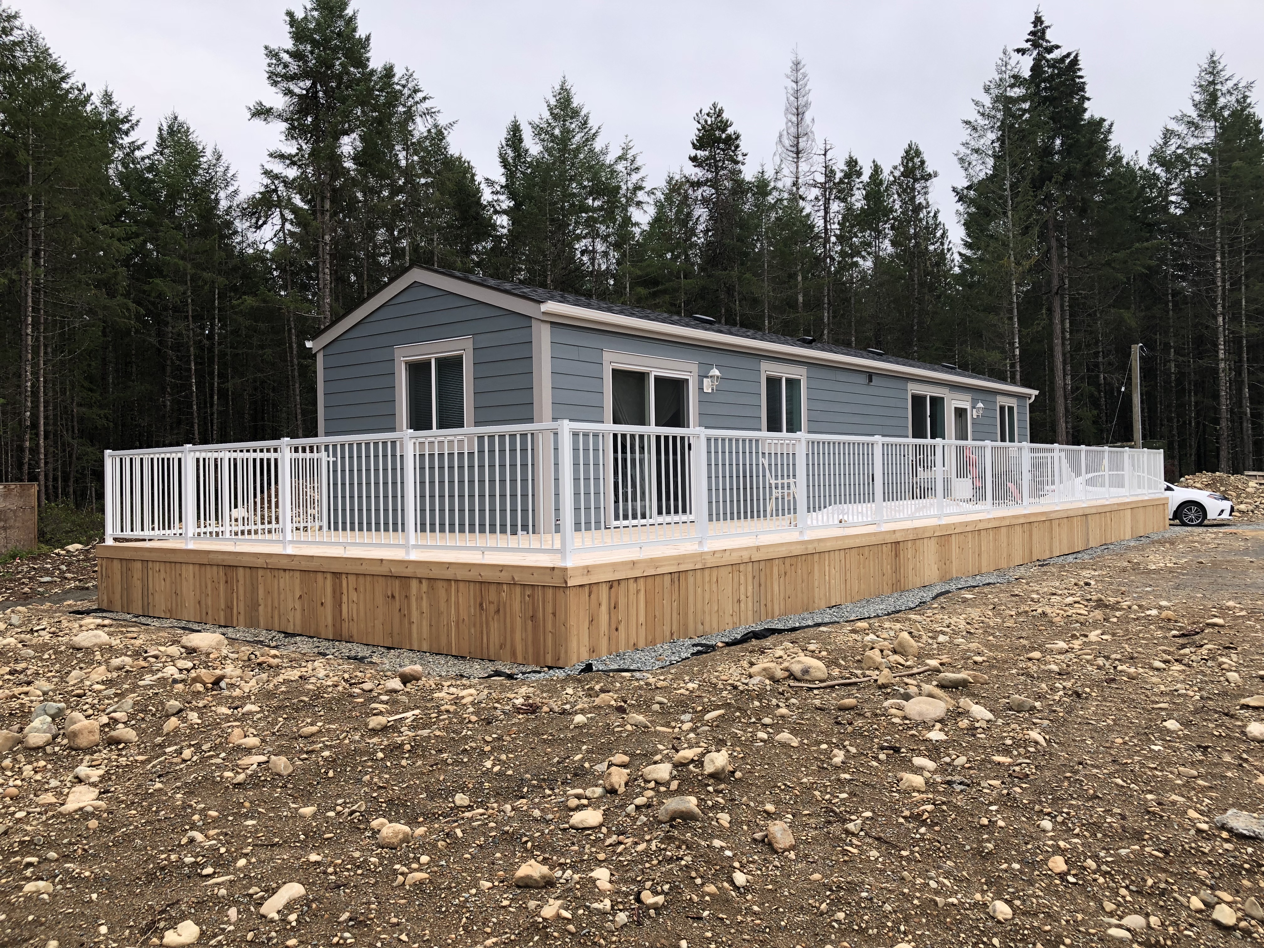 Aluminum Picket Rail Parksville